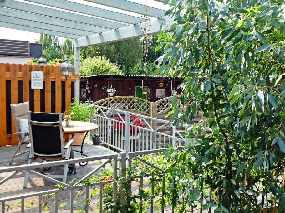 Landgang I 90Qm² Mit Garten Elsfleth Dış mekan fotoğraf